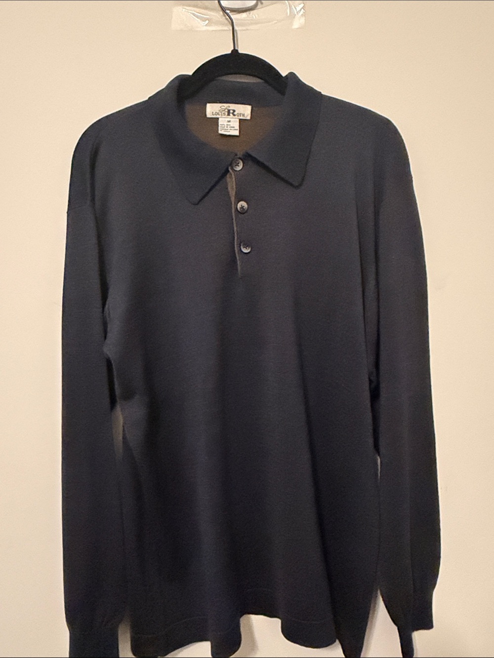 Louis Roth 100% Silk knit  Sweater Medium